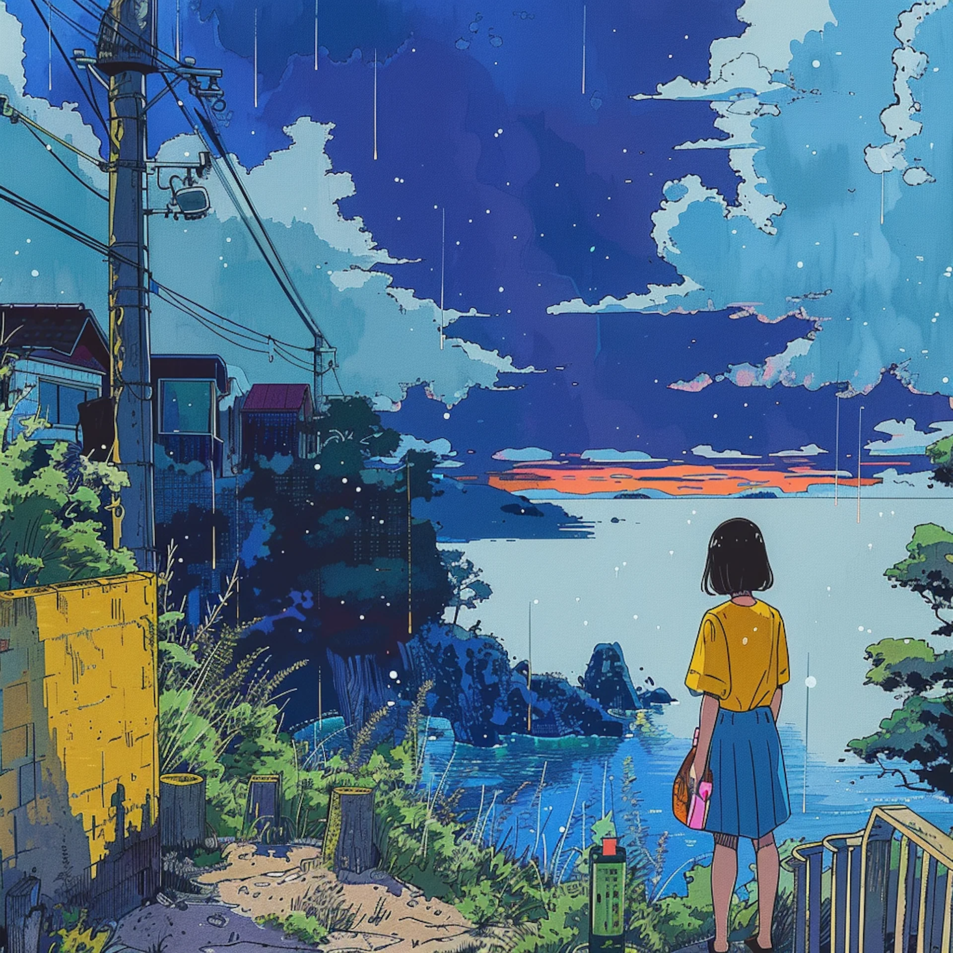 A Bit Of Red In The Blue